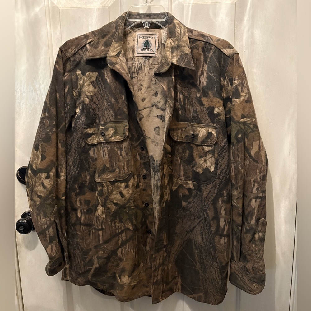 Northwest Territory Camouflage Field Jacket button down shirt